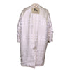 Burberry 100% Cashmere Oversized Coat in Cream, size 12
