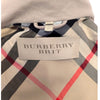 Burberry Rushworth wool cashmere blend coat in beige, size 14