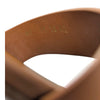 Christian Dior D-Dior flat sandal in brown, size 42