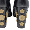 Chanel 2016 camellia chelsea bootie in black, size 42