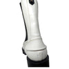 Christian Louboutin Montezu Chelsea Boot in White / Black, size 39