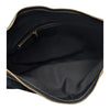 Vintage Gucci Bamboo Ring Shoulder Bag in Black