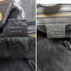 Gucci Babouska Hysteria Fall 2008 large python fringe tote in black