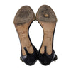 JIMMY CHOO Livvi 85 heels in black and gold, size 40.5
