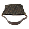 Vintage Fendi Zucca Shoulder Bag in Brown