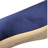 Manolo Blahnik Okkato navy jeweled pump, size 39.5
