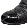 Chanel 2016 pearl button boots in black, size 36.5