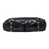 Gucci Babouska Hysteria Fall 2008 large python fringe tote in black