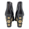 Chanel 2016 camellia chelsea bootie in black, size 42