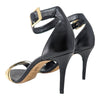 JIMMY CHOO Livvi 85 heels in black and gold, size 40.5
