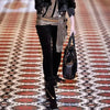 Gucci Babouska Hysteria Fall 2008 large python fringe tote in black