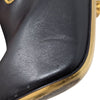 Rare Versace 2013 gold western boots in black, size 40.5