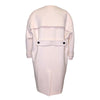 Burberry 100% Cashmere Oversized Coat in Cream, size 12
