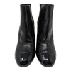 Chanel 2016 camellia chelsea bootie in black, size 42