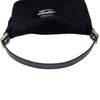 Vintage Fendi Mama double flap baguette shoulder bag in black