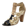 Chanel Gladiator Sandals in Beige, size 38.5