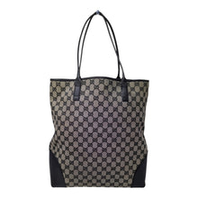  Gucci tote bag GG monogram canvas tote in black