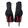 Christian Louboutin So Kate Booty 100 in black suede, size 37.5