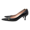 Vintage Chanel kitten heel pump in brown, size 38.5