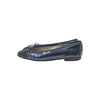 Chanel Ballet Flat in Blue and Black, size 37