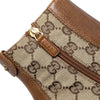 Vintage Gucci GG Monogram Ankle Boots in Brown, Size 9