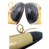 Chanel ballet flats in beige and black, size 36