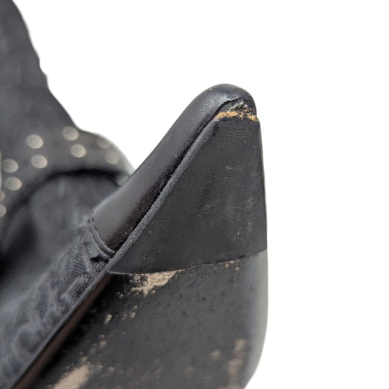 Vintage Dior D-Buckle ankle boot in black, size 38.5