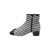 Chanel 2022 Collection Boot in Black & White, size 37.5
