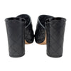 Chanel Quilted Mule Heels in Black, size 39