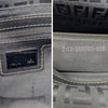 Vintage Fendi Double Flap Baguette in Black