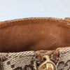 Vintage Gucci GG Monogram Ankle Boots in Brown, Size 9