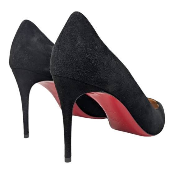 Christian Louboutin Kate 85 heels in black suede, size 39