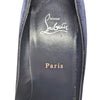 Christian Louboutin Kate 100 pump in navy suede, size 40