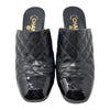 Chanel Quilted Mule Heels in Black, size 39