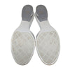 Chanel 2019 Clear PVC Slide Sandal in White, size 39.5