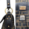 Fendi Small Chef Zucca Bag in Brown