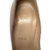 Christian Louboutin So Kate 120 patent pumps in nude, size 38