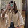 Chanel Spring 1999 Jacket in Neutral, size FR 38
