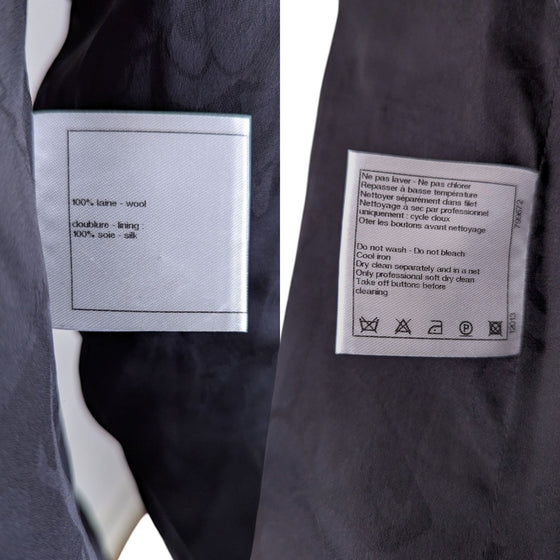 Chanel Cruise 2012 jacket in black, size FR40