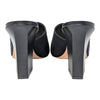 Christian Dior Dway Heeled Slides in Black, size 37.5