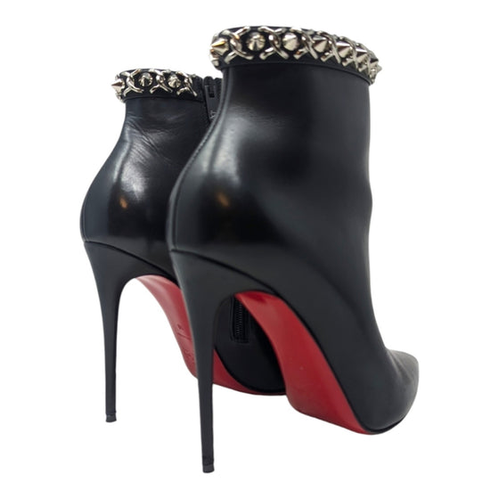 Christian Louboutin Booty Chain 100 boot in black, size 40