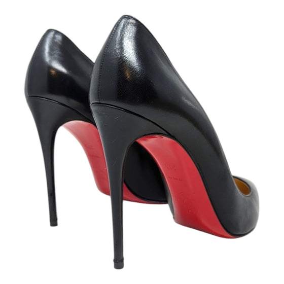 Christian Louboutin Pigalle Follies 100 in black, size 39.5