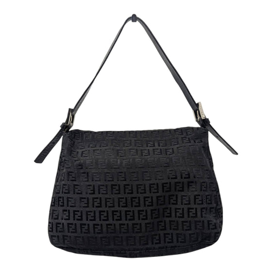 Fendi Zucchino Mama Forever baguette in black