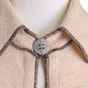Chanel Spring 1999 Jacket in Neutral, size FR 38