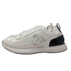 Chanel 2021 CC Logo Sneakers in White, size 39.5