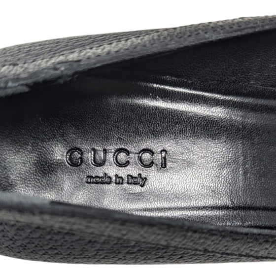 Vintage Gucci Abbey kitten heels in black, size 7