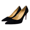 Christian Louboutin Kate 85 heels in black suede, size 39