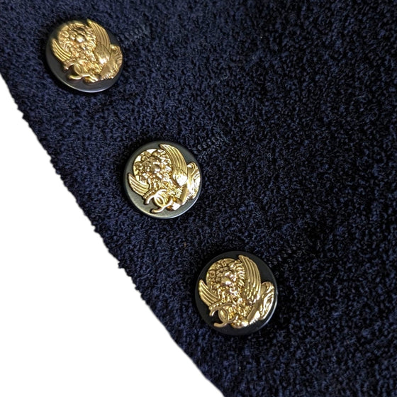 Chanel Cruise 2010 Jacket in Navy, size FR 38