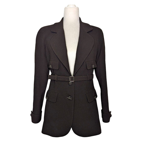 Chanel 2007 Paris-Monte Carlo Jacket in Black, size 40