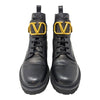 Valentino VLogo combat boots in black, size 38